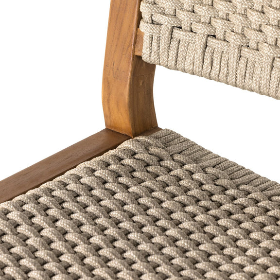 Delano Outdoor Bar + Counter Stool - Natural Teak
