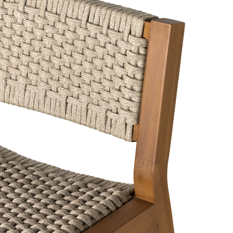 Delano Outdoor Bar + Counter Stool - Natural Teak