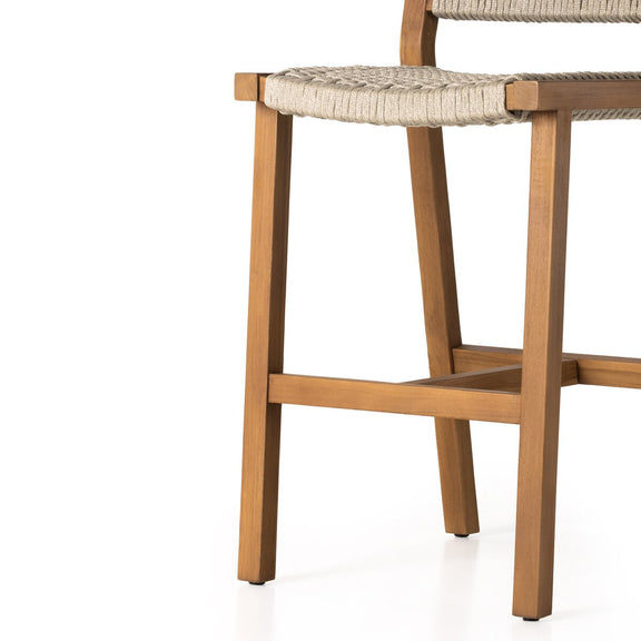 Delano Outdoor Bar + Counter Stool - Natural Teak