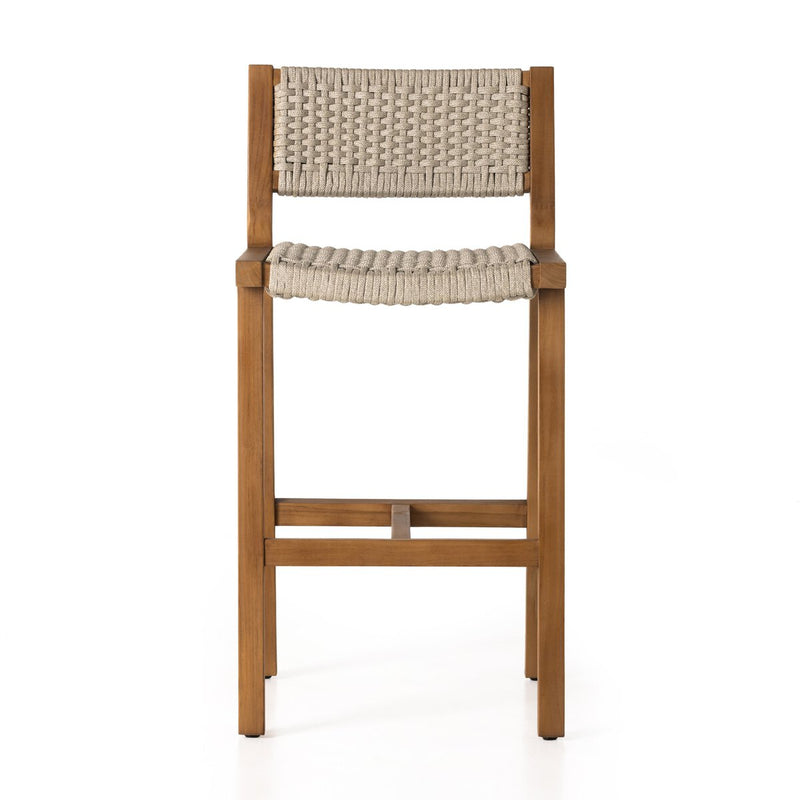 Delano Outdoor Bar + Counter Stool - Natural Teak