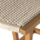 Delano Outdoor Bar + Counter Stool - Natural Teak