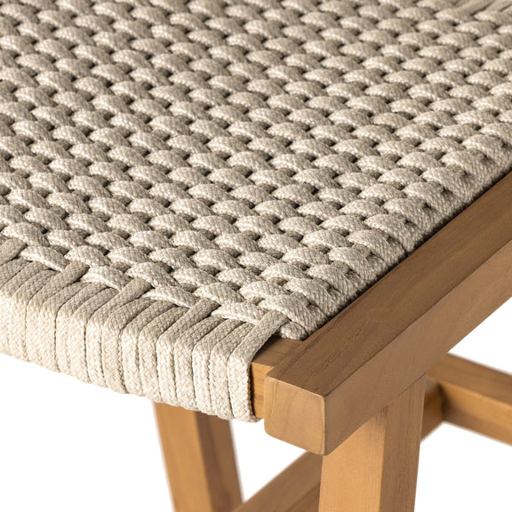 Delano Outdoor Bar + Counter Stool - Natural Teak
