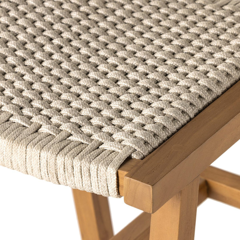 Delano Outdoor Bar + Counter Stool - Natural Teak