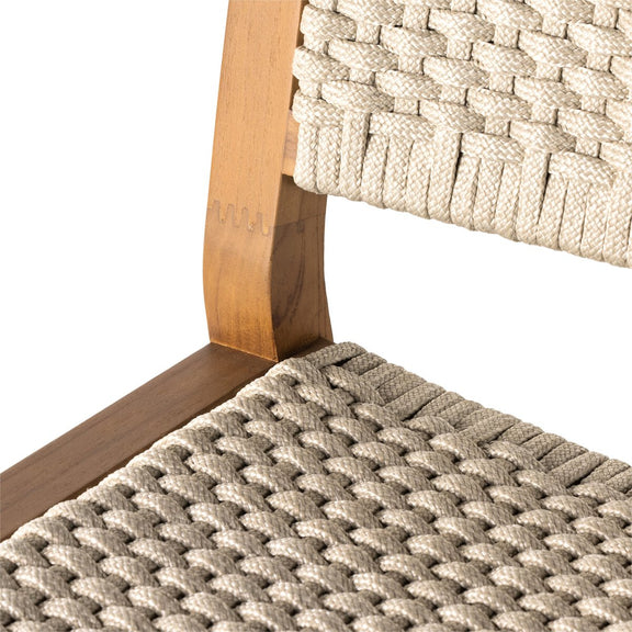 Delano Outdoor Bar + Counter Stool - Natural Teak