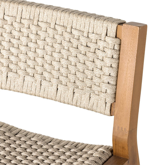 Delano Outdoor Bar + Counter Stool - Natural Teak