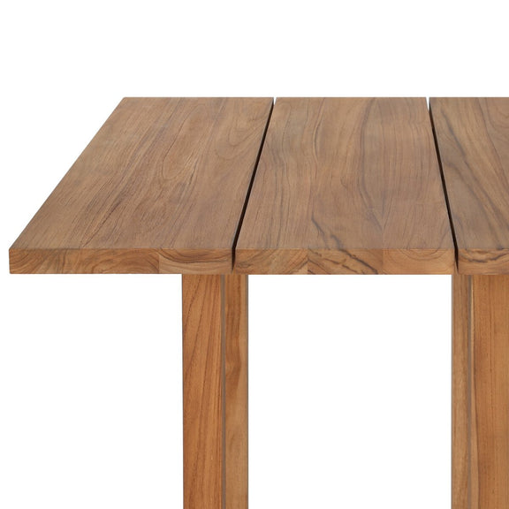 Stapleton Square Outdoor Bar Table - Stained Toasted Brown-fsc