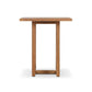 Stapleton Square Outdoor Bar Table - Stained Toasted Brown-fsc