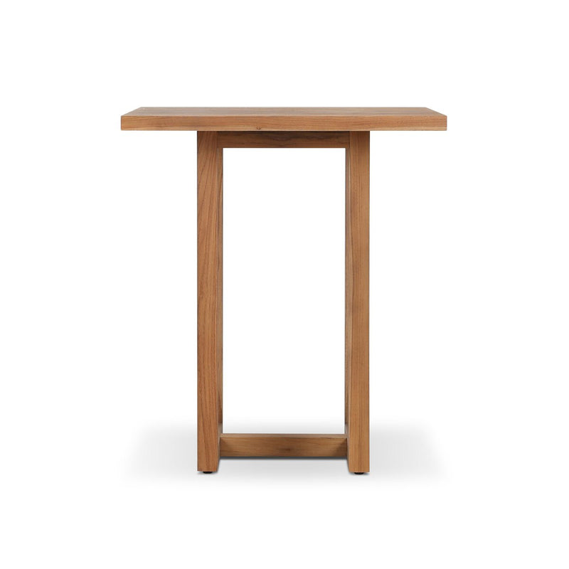 Stapleton Square Outdoor Bar Table - Stained Toasted Brown-fsc