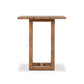 Stapleton Square Outdoor Bar Table - Stained Toasted Brown-fsc