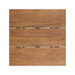 Stapleton Square Outdoor Bar Table - Stained Toasted Brown-fsc