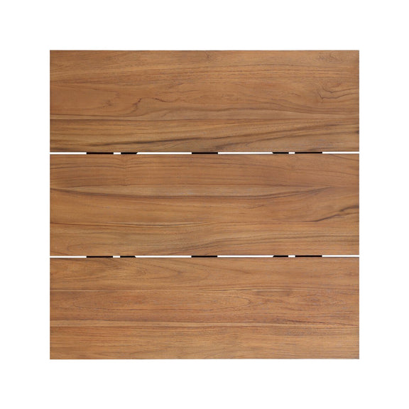 Stapleton Square Outdoor Bar Table - Stained Toasted Brown-fsc