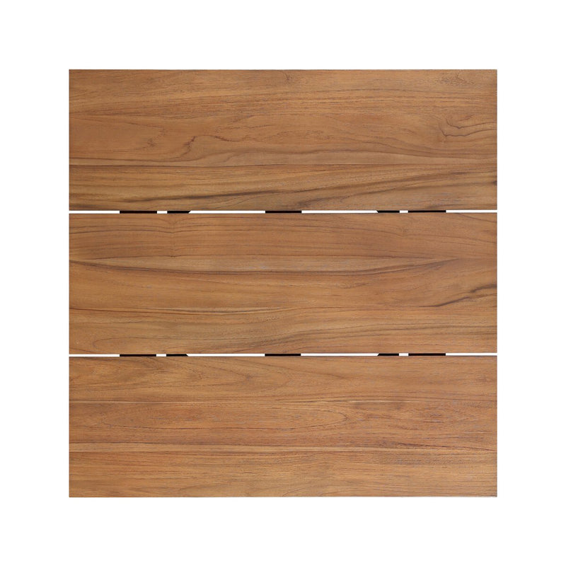 Stapleton Square Outdoor Bar Table - Stained Toasted Brown-fsc