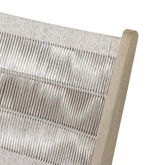 Julian Outdoor Chair - Weathered Grey