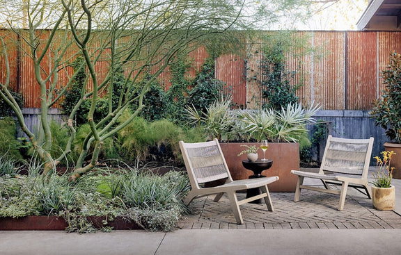 Julian Outdoor Chair - Weathered Grey