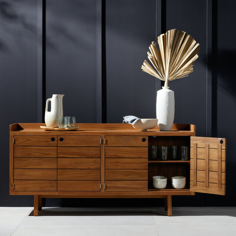 Lula Outdoor Sideboard - Natural Teak