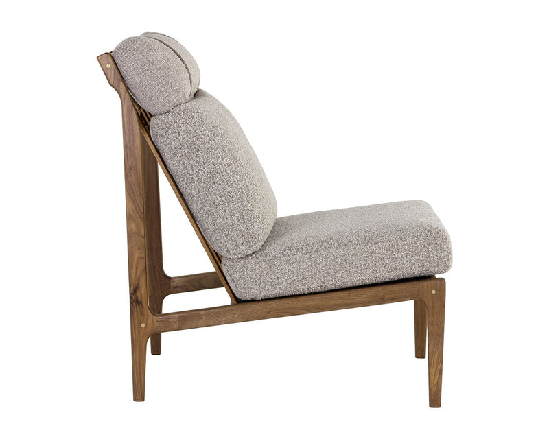 Elanor Lounge Chair - Walnut