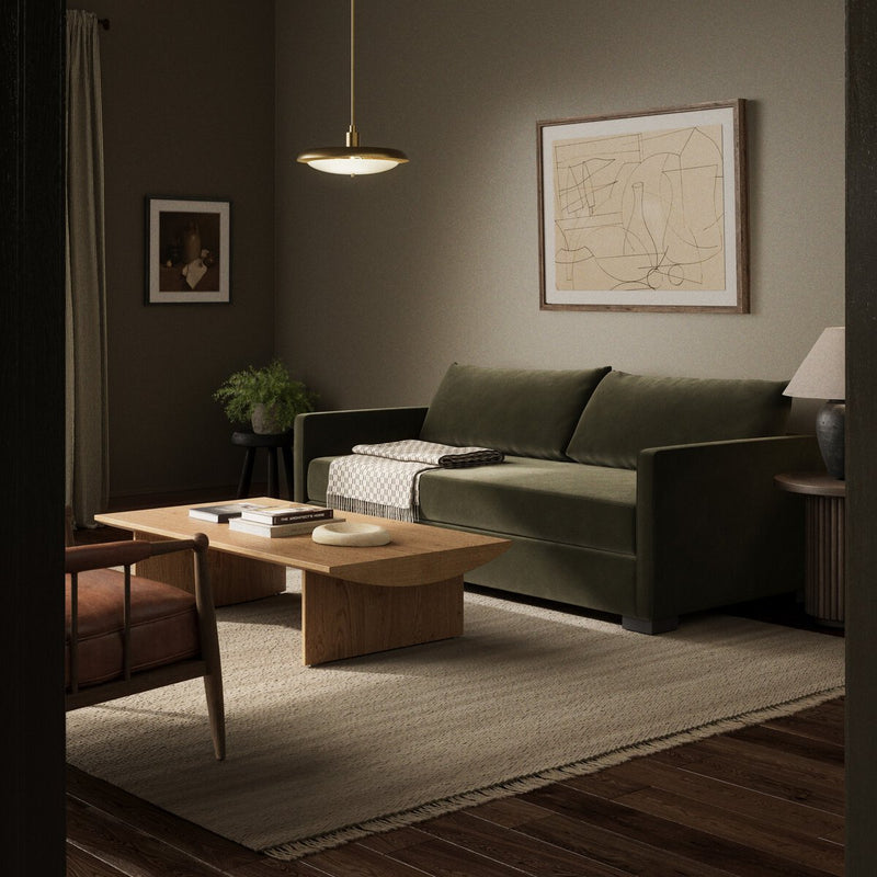 Wickham Sleeper Sofa - Surrey Olive