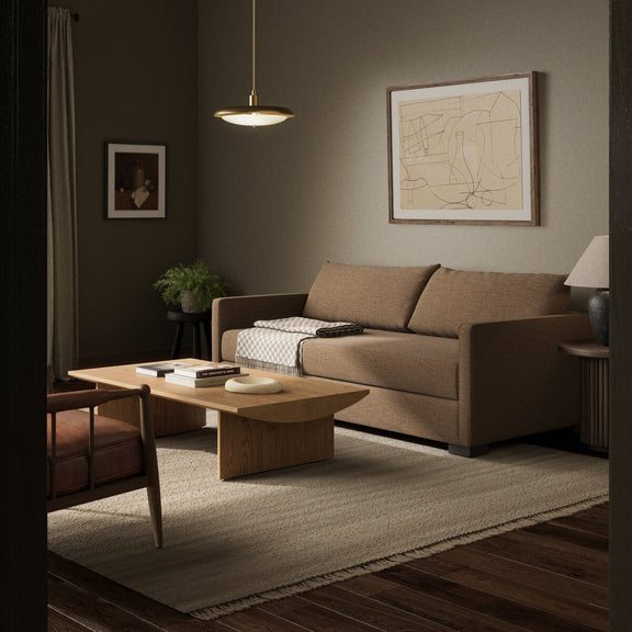 Wickham Sleeper Sofa - Crypton Nomad Mushroom