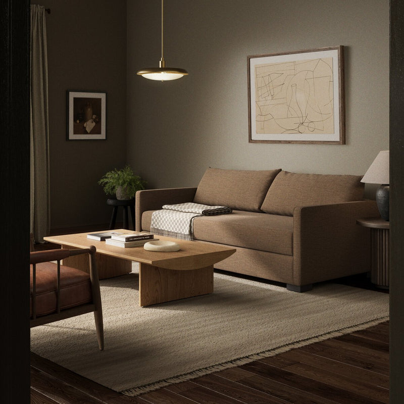 Wickham Sleeper Sofa - Crypton Nomad Mushroom