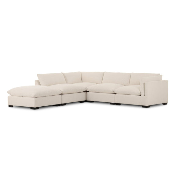 Westwood 4-Piece Sectional - Crypton Nomad Snow
