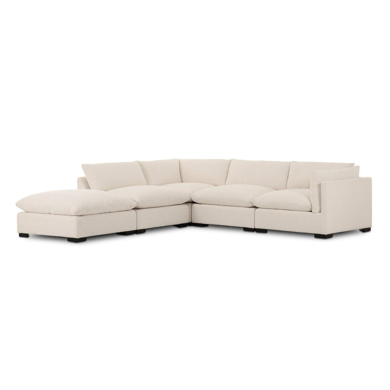 Westwood 4-Piece Sectional - Crypton Nomad Snow