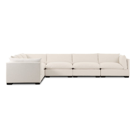 Westwood 6-Piece Sectional - Crypton Nomad Snow