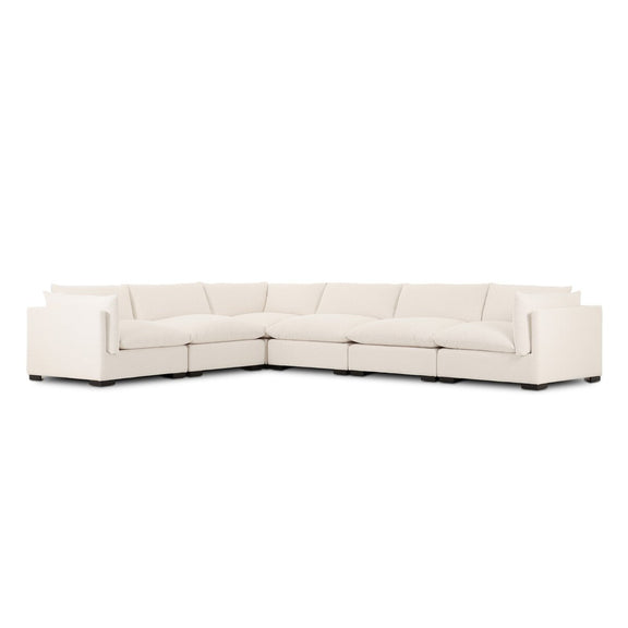 Westwood 6-Piece Sectional - Crypton Nomad Snow