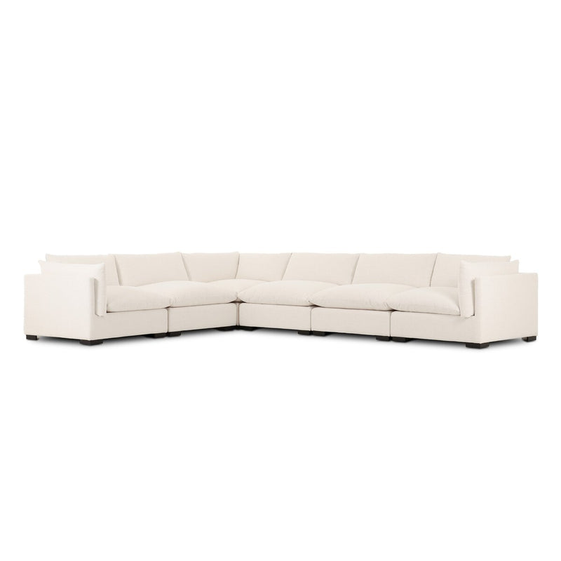 Westwood 6-Piece Sectional - Crypton Nomad Snow