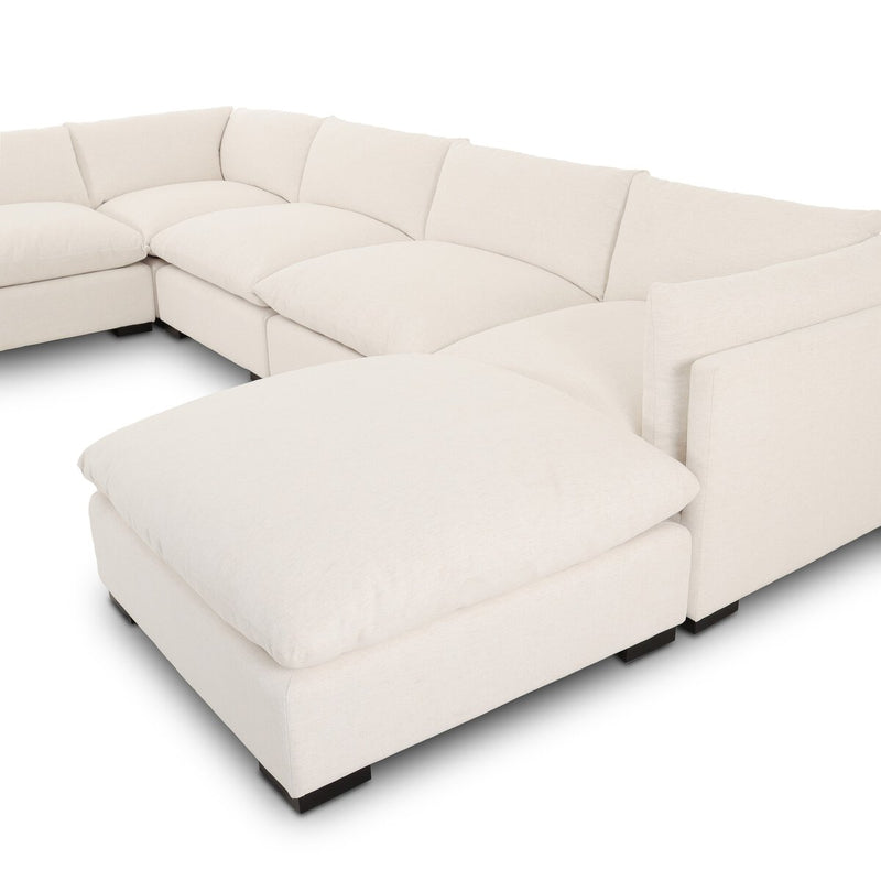 Westwood 6-Piece Sectional - Crypton Nomad Snow