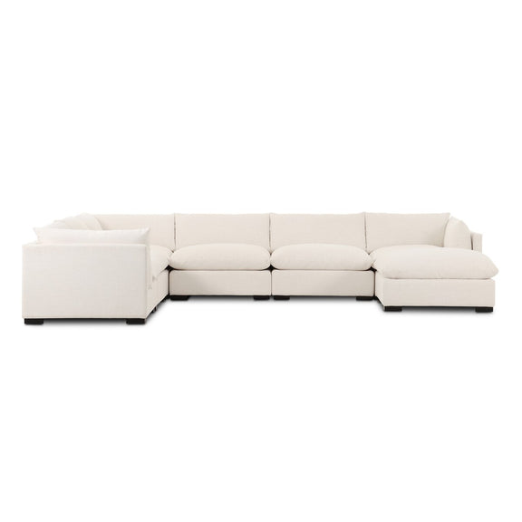 Westwood 6-Piece Sectional - Crypton Nomad Snow
