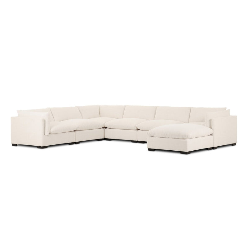 Westwood 6-Piece Sectional - Crypton Nomad Snow