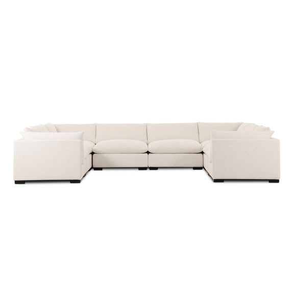 Westwood 8-Piece Sectional - Crypton Nomad Snow