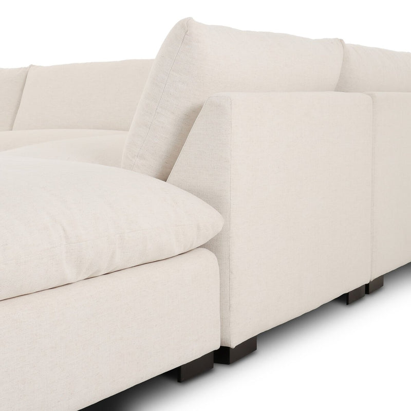 Westwood 4-Piece Sectional - Crypton Nomad Snow