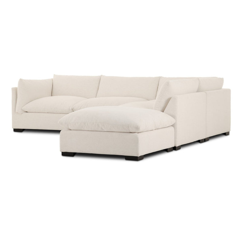 Westwood 4-Piece Sectional - Crypton Nomad Snow