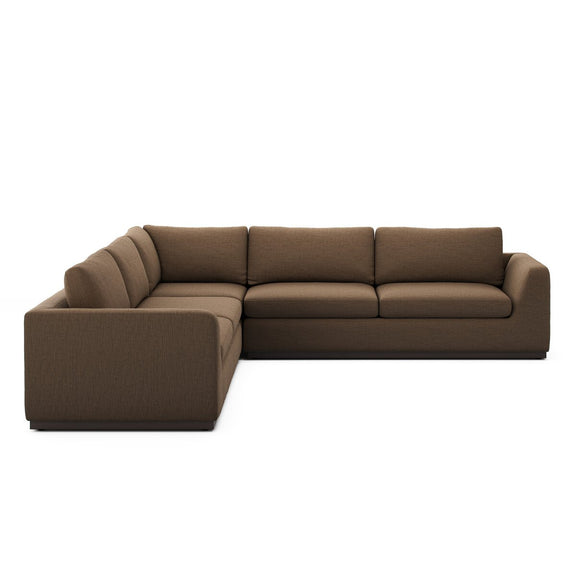Colt 3-Piece Sectional - Crypton Nomad Mushroom