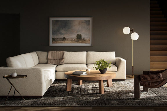 Colt 3-Piece Sectional - Crypton Nomad Snow