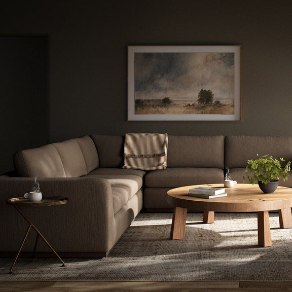 Colt Sectional - Savoy Coffee