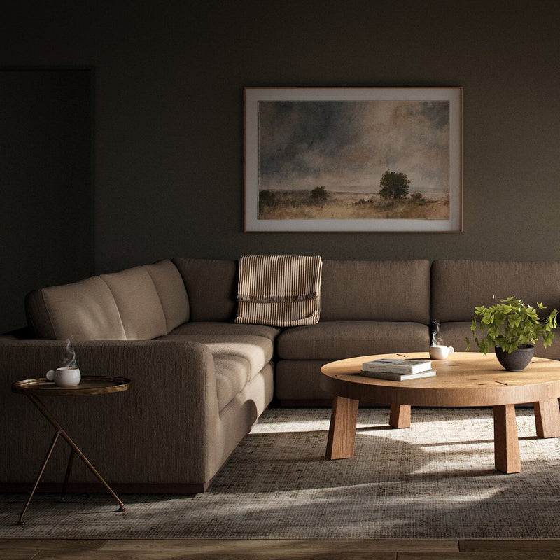 Colt Sectional - Savoy Coffee