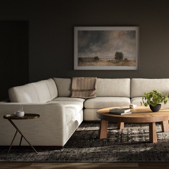 Colt 3-Piece Sectional - Savoy Parchment