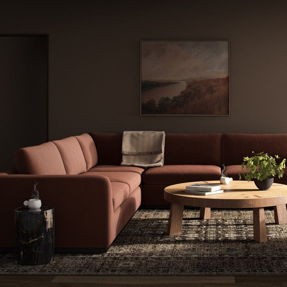 Colt 3-Piece Sectional - Surrey Auburn