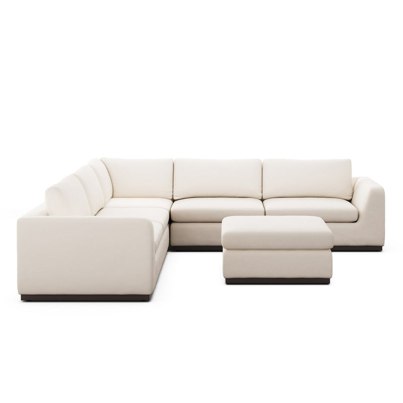 Colt 3-Piece Sectional - Crypton Nomad Marshmallow