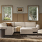 Colt 3-Piece Sectional - Crypton Nomad Marshmallow