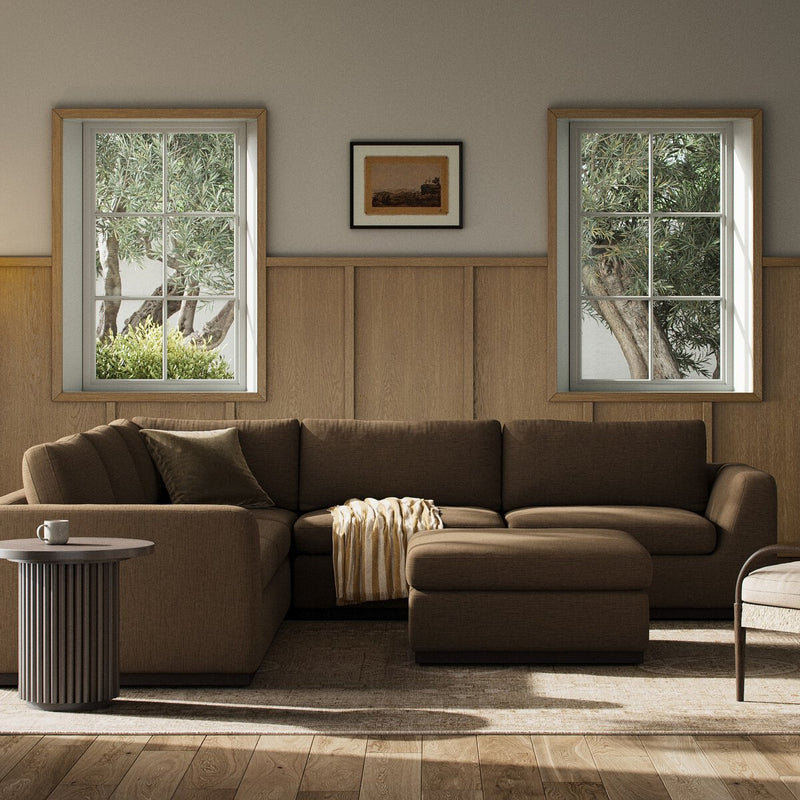 Colt 3-Piece Sectional - Crypton Nomad Mushroom