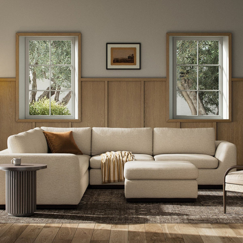 Colt 3-Piece Sectional - Crypton Nomad Snow
