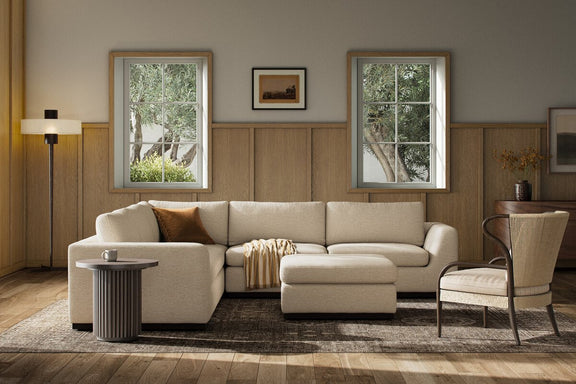Colt 3-Piece Sectional - Crypton Nomad Snow