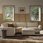 Colt 3-Piece Sectional - Savoy Parchment