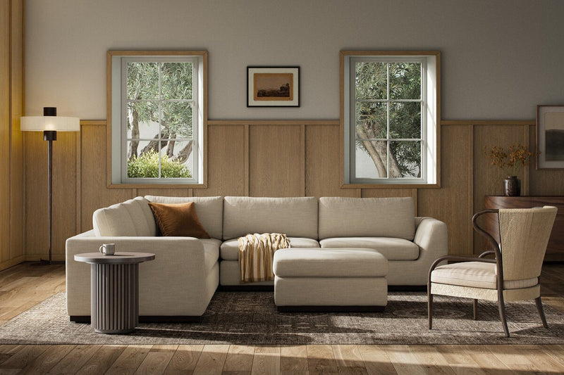 Colt 3-Piece Sectional - Savoy Parchment