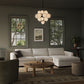 Colt 2-Piece Sectional - Crypton Nomad Marshmallow
