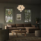 Colt 2-Piece Sectional - Crypton Nomad Mushroom