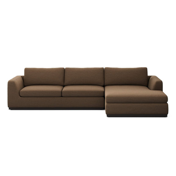 Colt 2-Piece Sectional - Crypton Nomad Mushroom